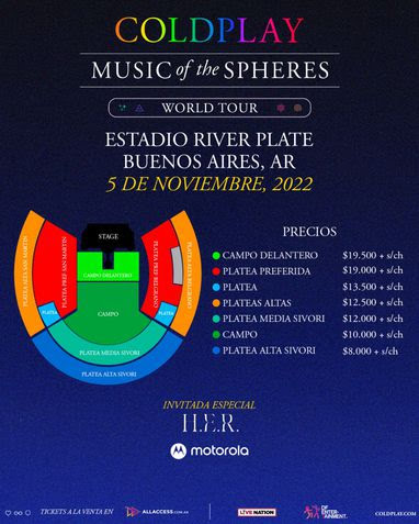 Coldplay Argentina 🇦🇷 tweet media