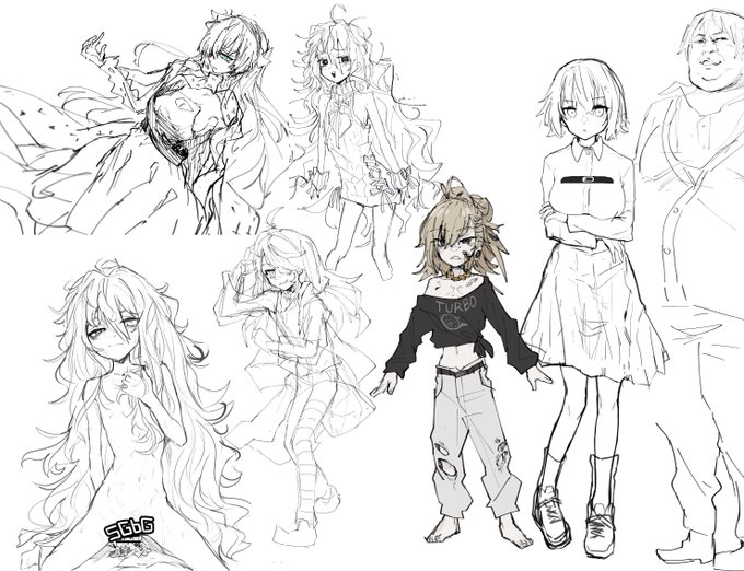 ラフプランを追加しときました。適当に描くんで適当に送ってください。画像は多分サンプル的なものpixivで淀澄オリさんにリクエストを送ろう! #pixiv #pixivRequest  