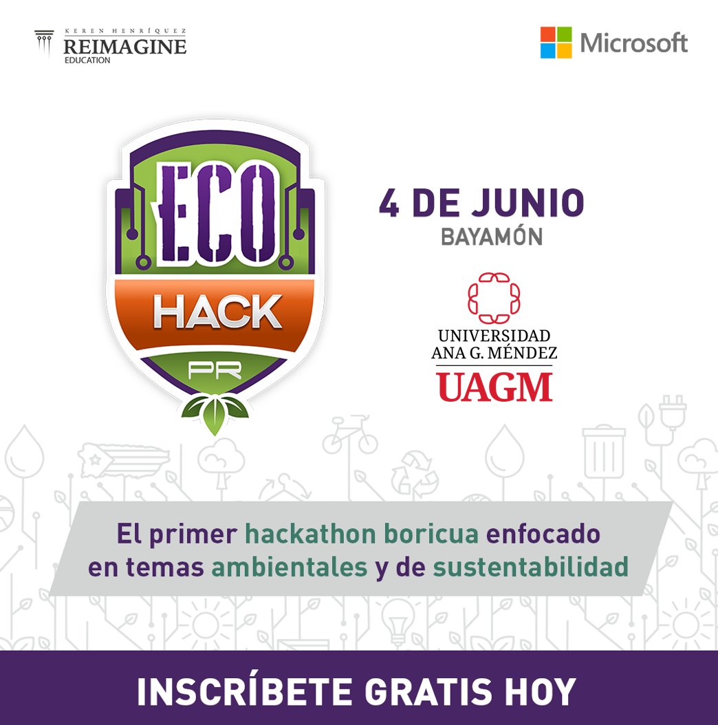 EcoHack PR tweet media