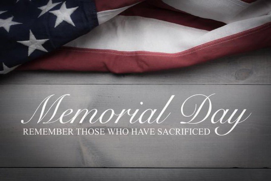 ParadigmSftwr's tweet photo. Today we honor and remember the men and women who made the ultimate sacrifice for our nation. 🇺🇸 https://t.co/mVUSLL1D8n