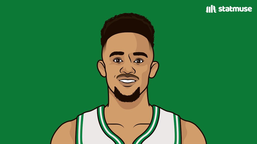 Derrick White defending Lowry/Strus/Oladipo/Robinson:

— 188 possessions 
— 9 points
— 3-28 FG (11%)
— 1-14 3P (7%)
— 7 turnovers
— 6 blocked shots
— 0 shooting fouls