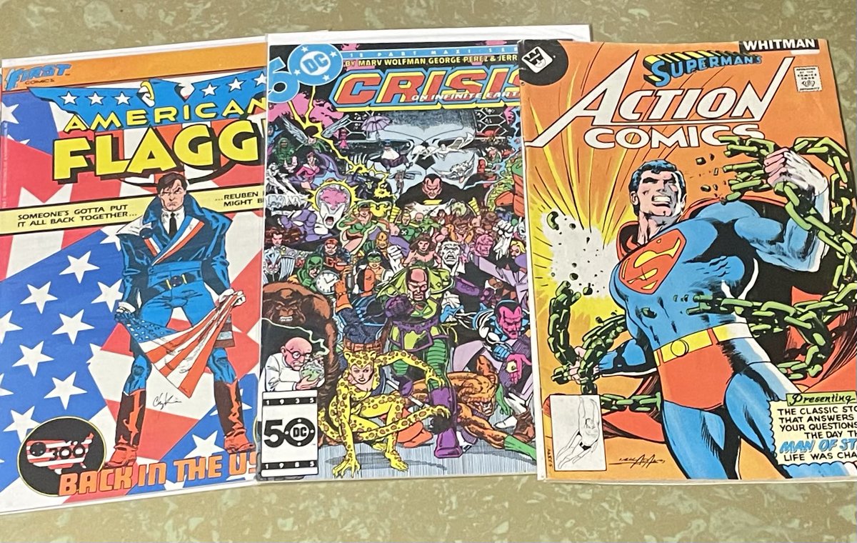 dangreenwald's tweet photo. I stopped by @ndcomics yesterday for some supplies, but I can never leave there with only the boring stuffβ¦
#howardchaykin #georgeperez #nealadams #newdimensioncomics #comics #comicbooks https://t.co/g0zKY9tI29