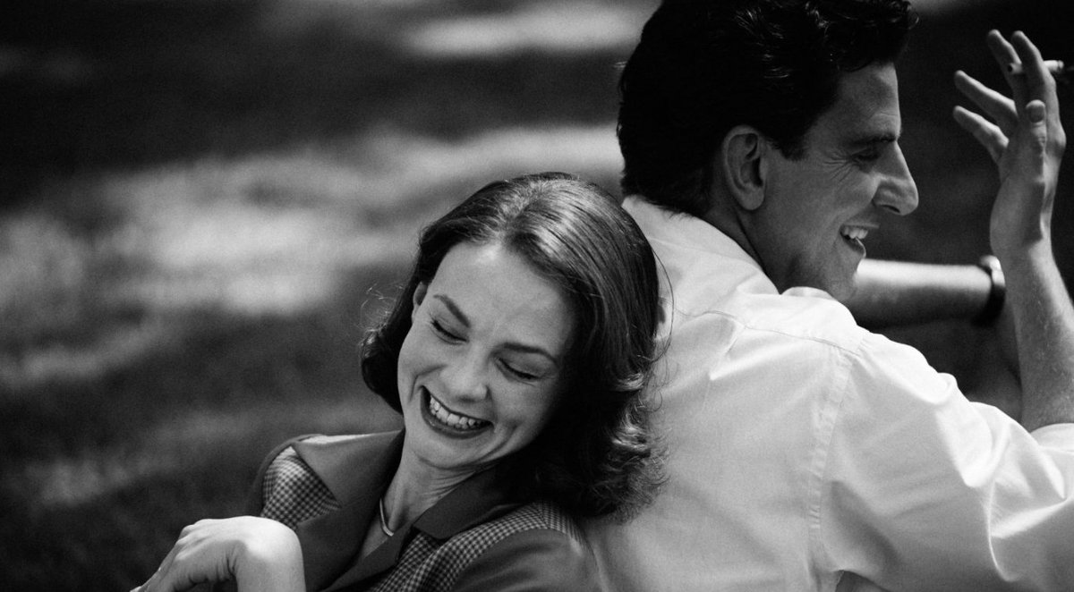 Variety's tweet image. Your eyes aren't deceiving you. Here's Bradley Cooper fully transformed into Leonard Bernstein for #Maestro, his directorial follow-up to "A Star Is Born." More first look details here: variety.com/2022/film/news…