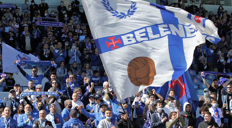 Estiveram presentes 7 mil adeptos no jogo entre Os Belenenses vs Moncarapachense.