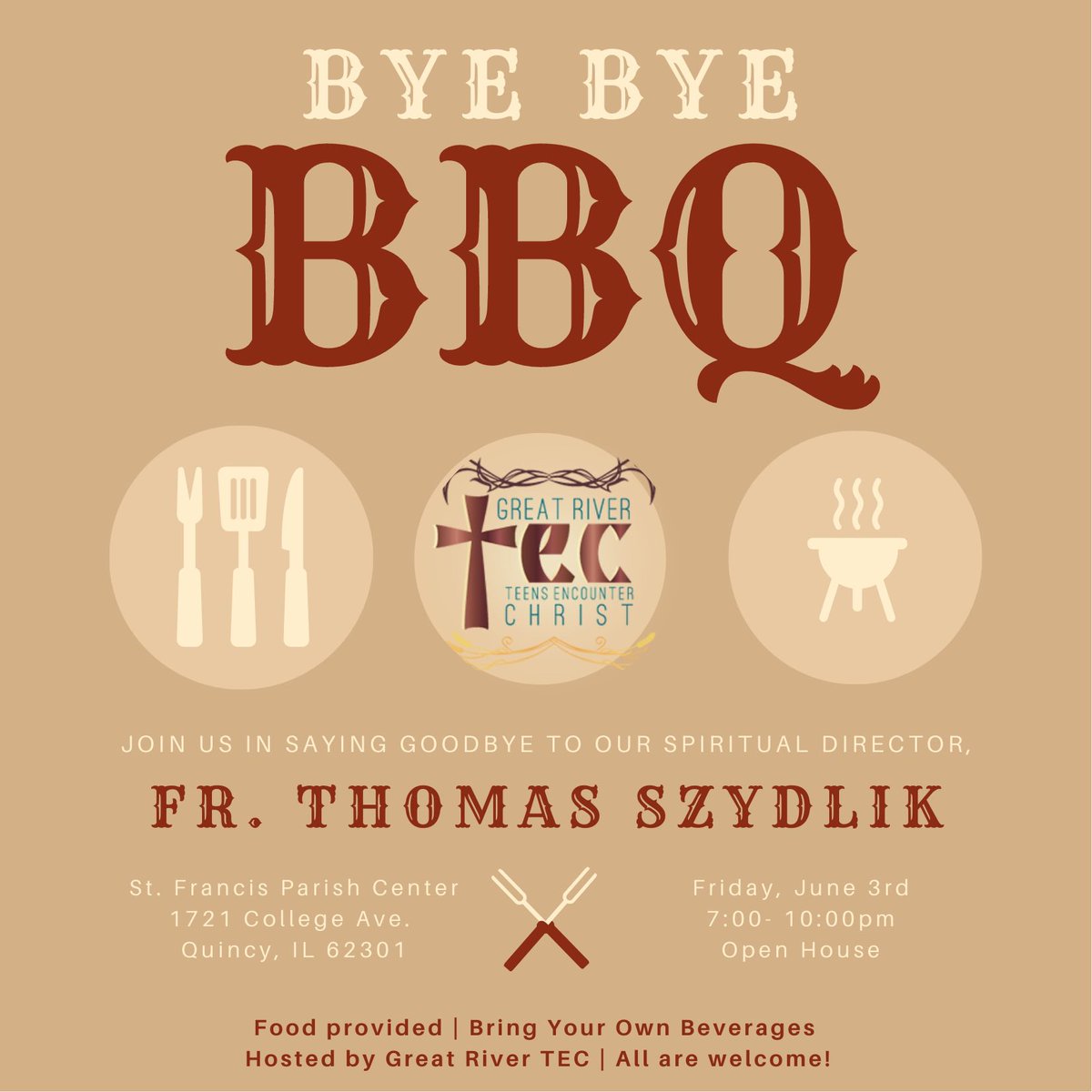 GreatRiverTEC's tweet photo. We hate to see him go, but we love to celebrate all he’s done for us! Please RSVP so we know how much food to prepare. See you Friday! https://t.co/3pPWarQ1mY