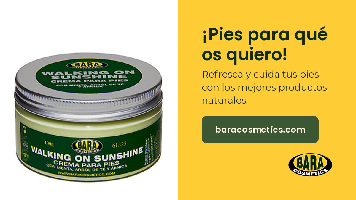 BaraCosmetics's tweet photo. Cuida tus pies refrescándolos  💚 - https://t.co/IRQ9s36zQ8 https://t.co/poXxFP7r2a