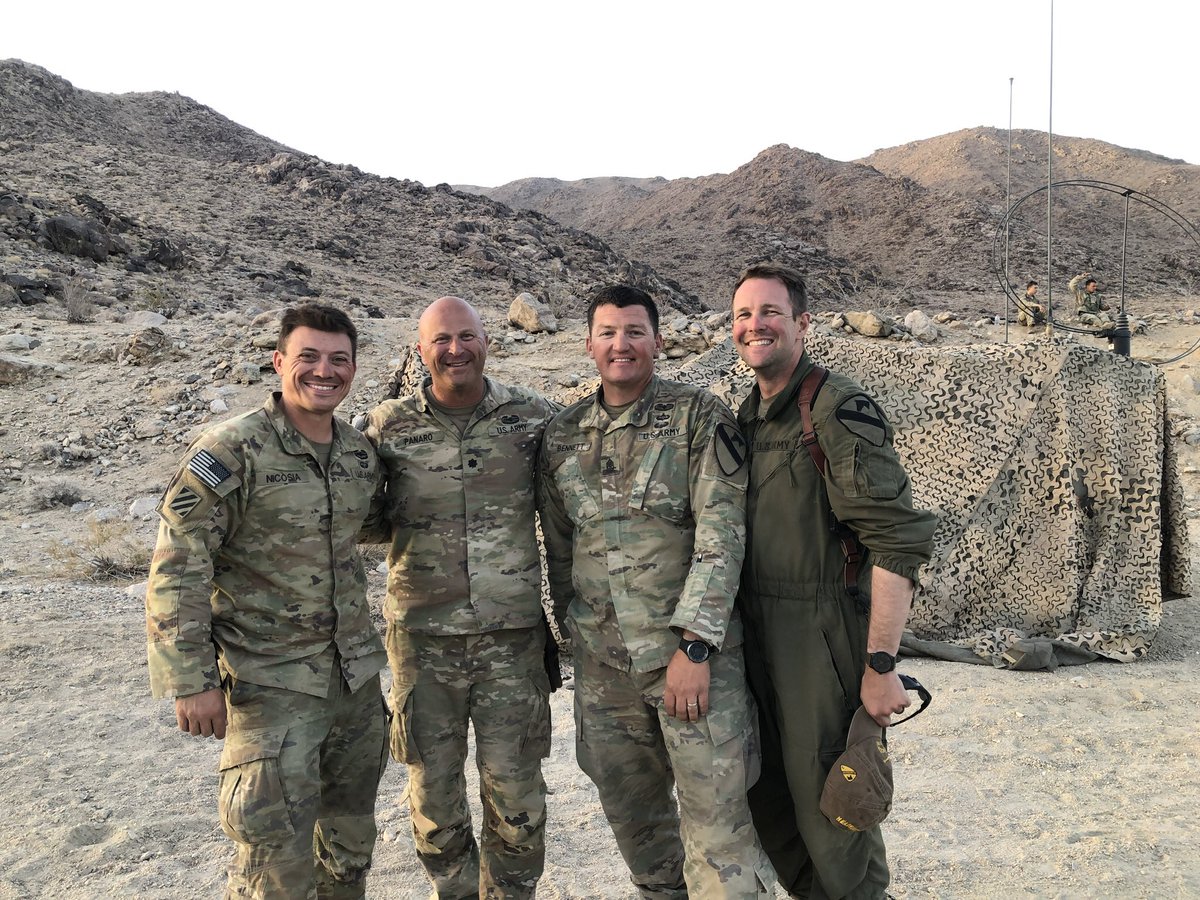 This Memorial Day check on your battle buddy.  We all remember and deal with the last 20 years of loses in our own way.  Today I get to spend it with my family consisting of TF HEADHUNTER as we complete our NTC rotation.  <a href="/1st9cav_/">1st Battalion, 9th U.S. Cavalry Regiment</a>