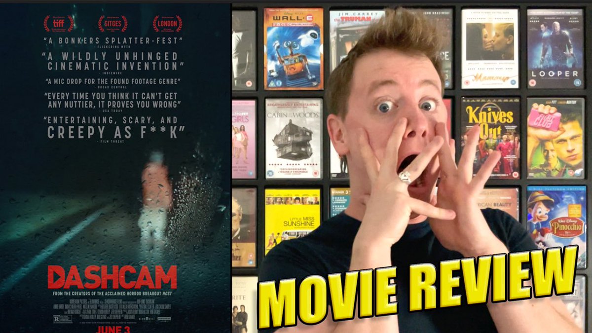 LukeHearfield's tweet image. HOLY S**T! Watching @DirRobSavag’s Dashcam at the cinema (with others) was an experience I will treasure forever!😲 People screaming, moaning, gasping, leaping-out-of-seats! 😆 It was pandemonium! Such fun! Don’t miss it in UK cinemas June 3rd 
My review - bit.ly/3wXXl0m