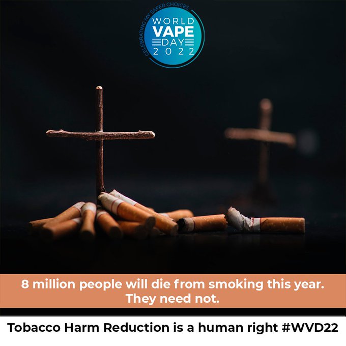VapoloG's tweet photo. Dear @PMOIndia &amp; @mansukhmandviya, how many more 🇮🇳 citizens will die from tobacco-related disease before you allow them access to #SaferNicotineProduct? Please focus on saving lives, not making money. #EndVapeBan NOW!
#WVD22 #WNTD22
@narendramodi @Mohfw_India @DrBharatippawar https://t.co/awQ6yBsUaQ