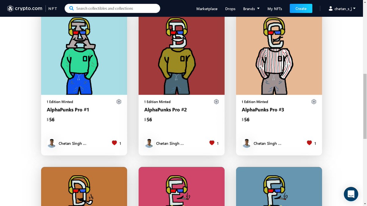 AlphapunksPro's tweet image. Hey, fam💞, we are now available on the Crypto.com platform😍

Take a look at this cool AlphaPunks Pro!💞
0.03 $ETH 🔅

crypto.com/nft/collection…

If you like my work, consider supporting me by purchasing one of my NFTs.

#NFT #nftcollectors #NFTartists #alphapunkspro