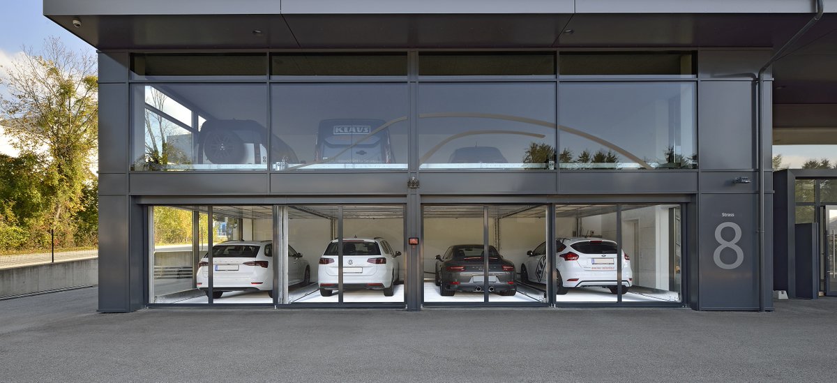 architonic's tweet photo. TrendVario 6000 series 

We are removing all limits when it comes to parking space: The brand-new system concept of @Klaus_Multipark creates up to 30 percent more parking space. It combines parking convenience with efficiency. https://t.co/JH2GPL0luk https://t.co/zZwVGBgNLQ