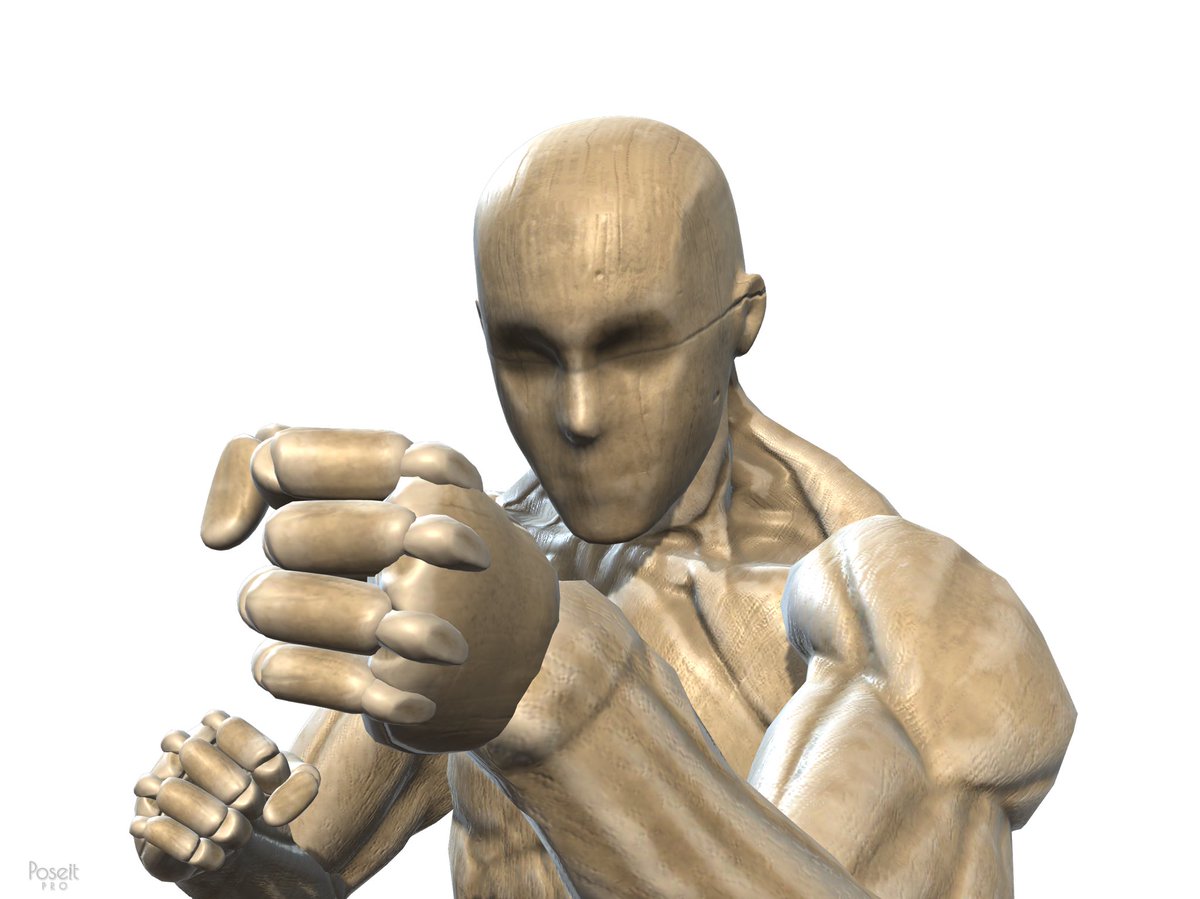 R34P3R_M41N's tweet image. Using @PoseIt_App, among other tools. I was able to get much better anatomy for my Senior Art final #poseit #MortalKombat #DoomBreaker #Scorpion #Manga #art