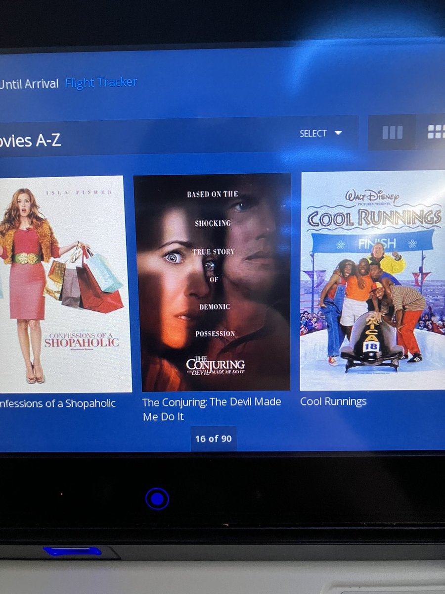 patrick_e_jones's tweet photo. Who’s watching The Conjuring on a plane??!? https://t.co/ReOik0LPtx