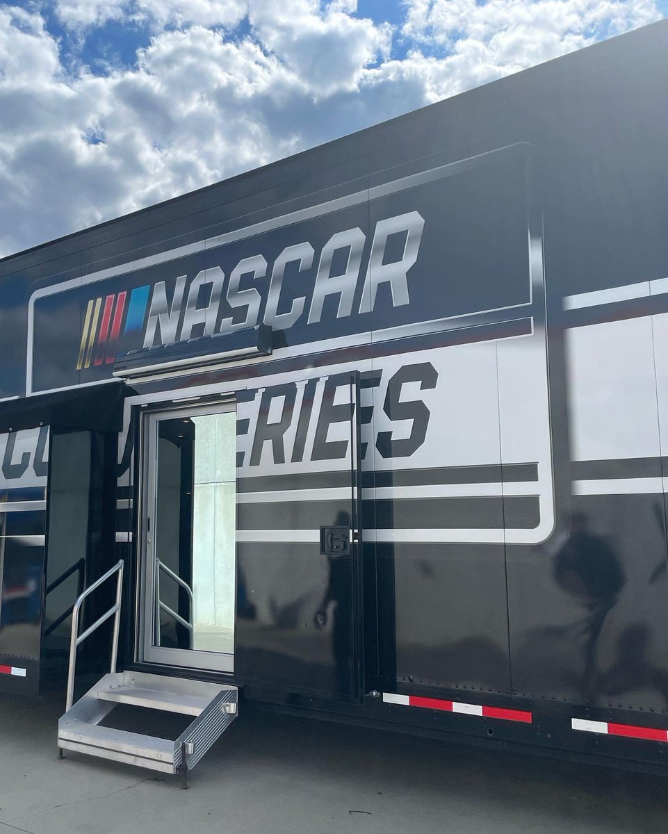 DR_Berry_'s tweet photo. First work trip in the books ✅ 
Never thought chemistry would bring me to NASCAR, but my job is full of surprises 🙇🏾‍♀️
•
•
•
#DowProud #DOWxRCR #NASCAR #CocaCola600 https://t.co/gql7nlcBLg