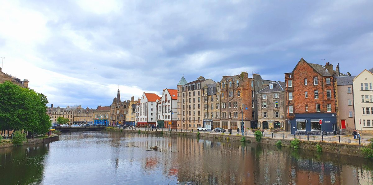 Edinburgh doing a fair impression of Copenhagen