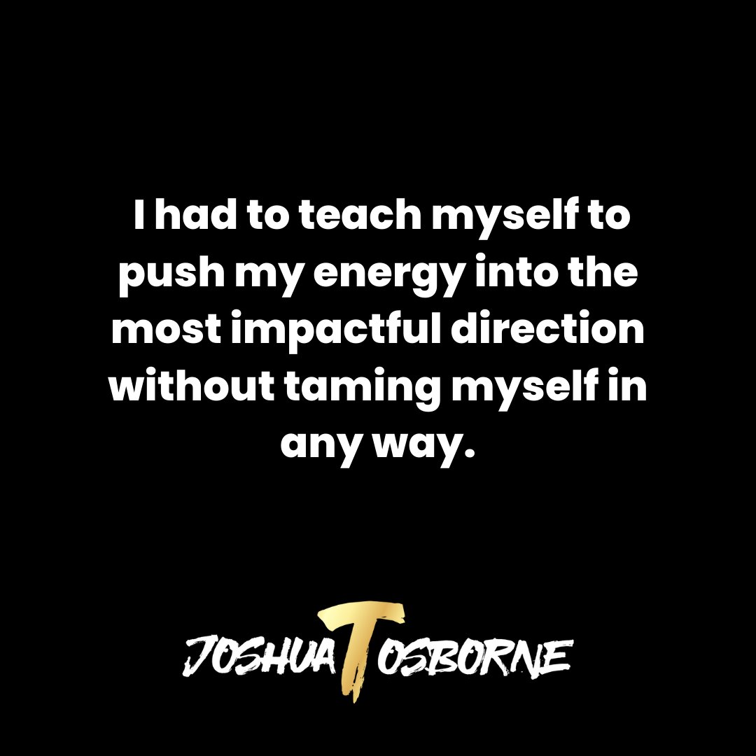 JoshuaTOsborne's tweet photo. Where do you provide the most impact? Where is your time best spent?
#TakeThePen #MyOwnTerms #JoshuaTOsborne #BAM #BAMLife #CauseNotEffect #FuckYourExcuses #Creative #Passion #Entreprenuer https://t.co/6MsRA8mQCe