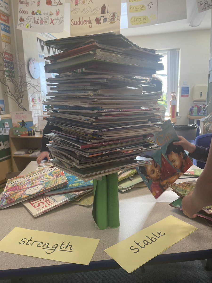 JennyCram1's tweet photo. @kapowprimary Our year 2 children are working hard in Design and Technology to design a new chair for our Teddy Bear. Who knew their cylinders could hold so much?! https://t.co/YeUOfwj4ss