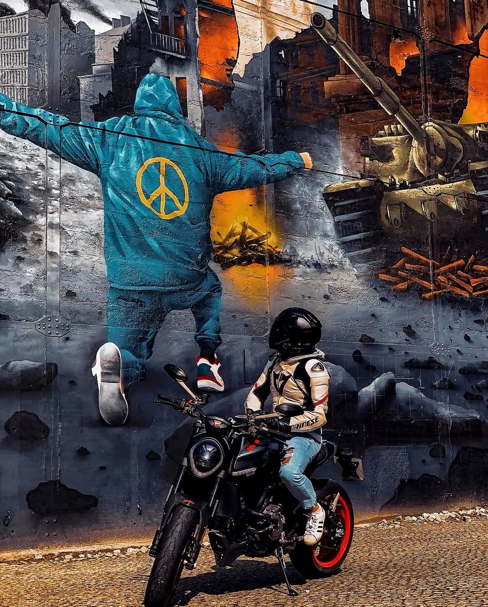 MrDheo (@mrdheo) on Twitter photo "The more you sweat in peace, the less you bleed in war."
This #nft is for sale and all profits go to help Ukraine. Find more at <a href="/Uniwave_app/">Uniwave #BSC</a>
Photo by Paulo Manuel Maia Oliveira
#mrdheo #graffiti #streetart #ukraine #nftartist "The more you sweat in peace, the less you bleed in war."
This #nft is for sale and all profits go to help Ukraine. Find more at <a href="/Uniwave_app/">Uniwave #BSC</a>
Photo by Paulo Manuel Maia Oliveira
#mrdheo #graffiti #streetart #ukraine #nftartist