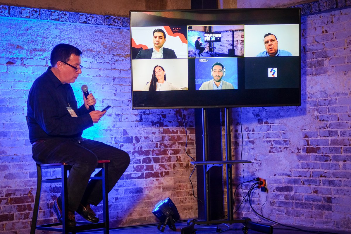 guatefintech's tweet photo. El jueves pasado en el #Fintech MeetUp de mayo conversamos sobre el estatus del ecosistema Fintech en Centroamérica y el Caribe junto a Mario Ovalle, Erick Chacon, Daniela Madriz, Ricardo Irias y  Samuel A Ramírez Garip.
¡Gracias a todos los que nos acompañaron en este evento! 🚀 https://t.co/vnTWjOymp9