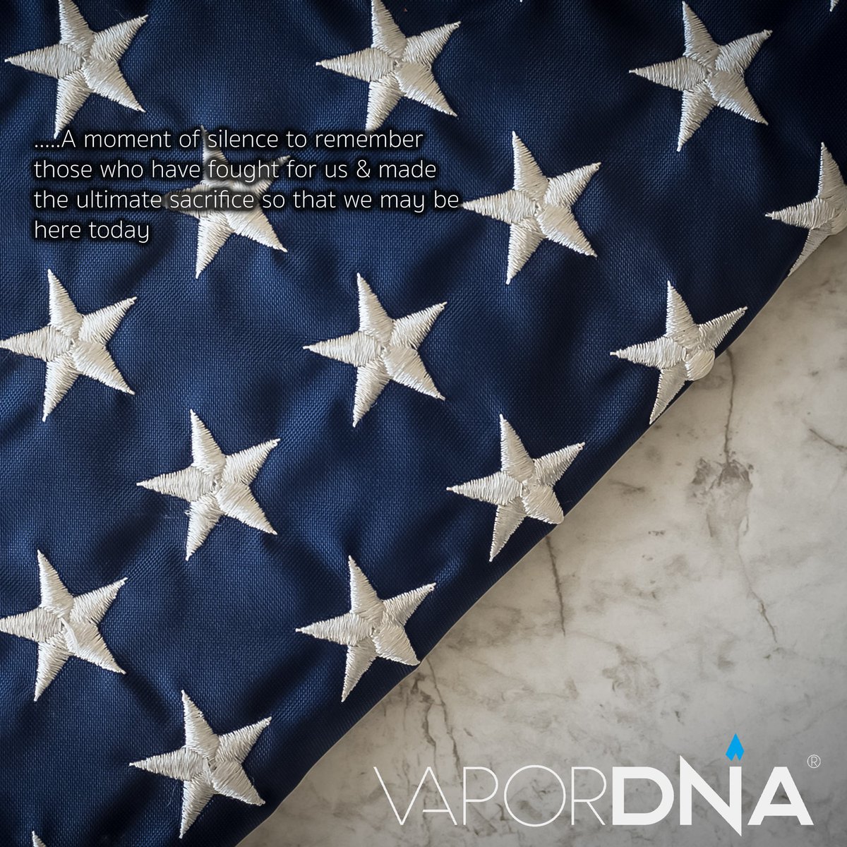 vapordna's tweet photo. A Moment of silence to remember those who have fought and made the ultimate sacrifice for our freedom! 🙏

Happy Memorial Day 🇺🇸

-
#VaporDNA #VapeShops #MemorialDay #RememberTheFallen #NeverForget #Honor #Valor #Freedom #USA https://t.co/3XghuvCnmA
