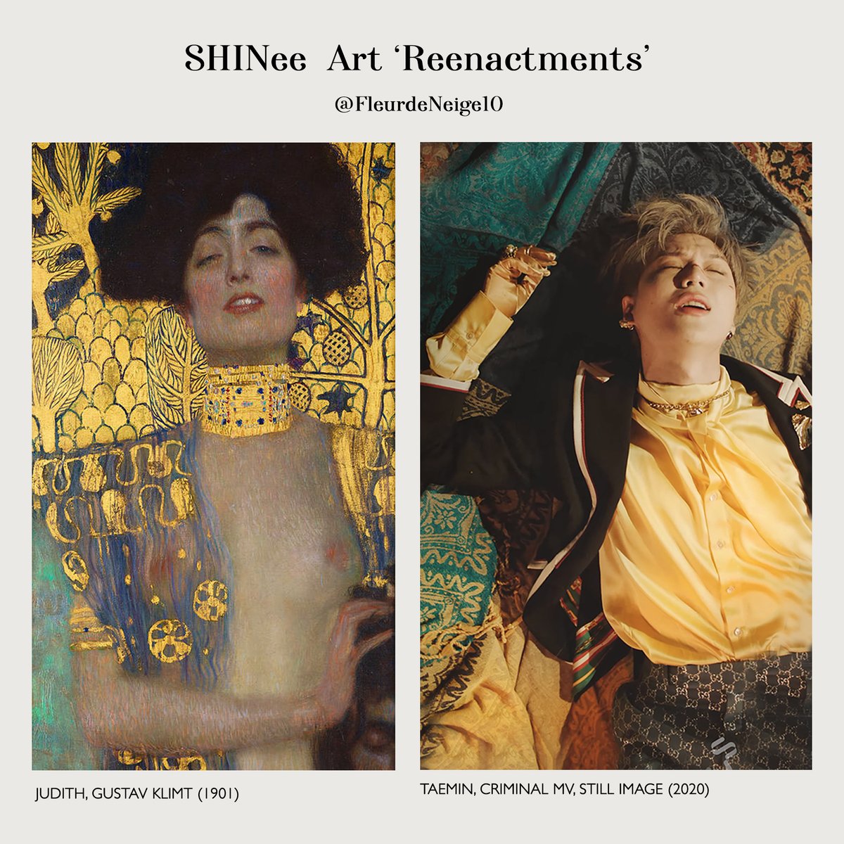 To celebrate SHINee Month: SHINee Art 'Reenactments' 

Taemin Criminal Series #5/8

#TAEMIN #태민
#SHINee #샤이니 #シャイニー
BLOG: tinyurl.com/2p9fvaw3