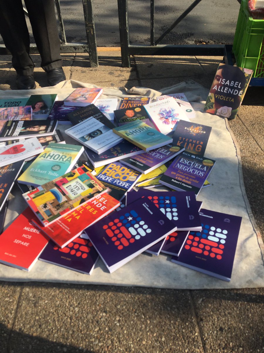 PenaFletcher's tweet photo. Providencia esquina Salvador. La propuesta de nueva Constitución, a dos lucas, pa los regalones. https://t.co/AsNEsalFFu