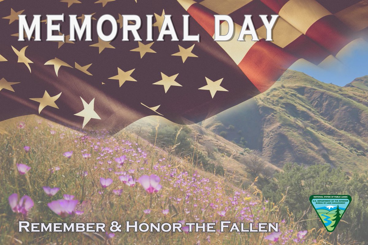 On #MemorialDay we remember and honor the courageous men and women who made the ultimate sacrifice while serving our great Nation. Their sacrifice will not be forgotten.