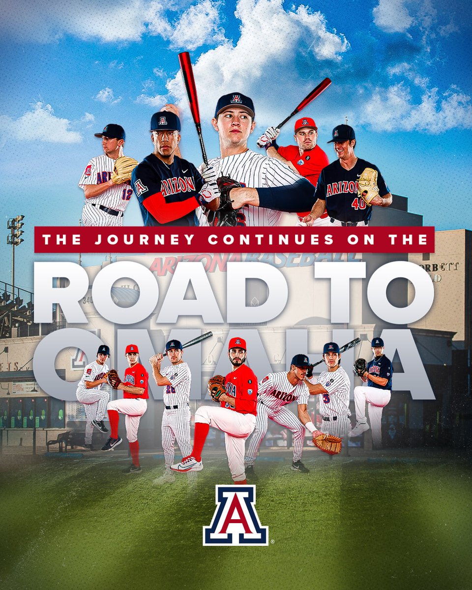 We're in‼️ For the 4️⃣1️⃣st time in program history, Arizona Baseball is NCAA Tournament bound! #BearDown