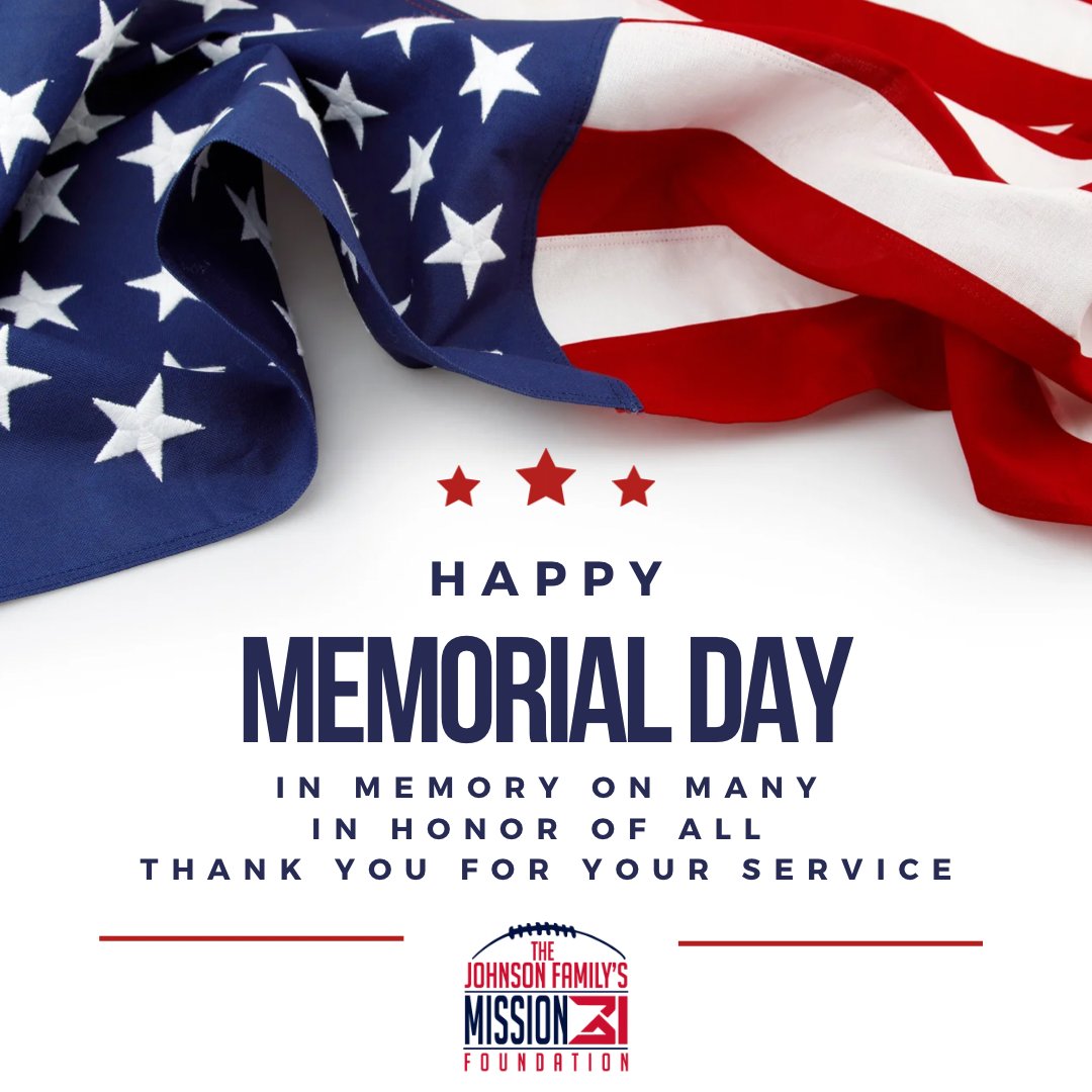 The Johnson Family's Mission31 Foundation tweet media