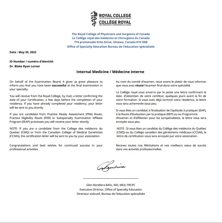 Here's to many more years of trying to explain that internal medicine is like pediatrics but for adults