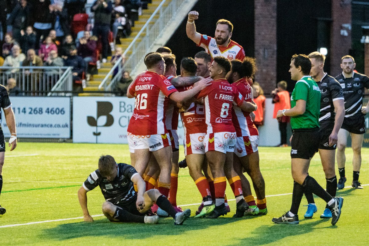 🗣 "The whole spectacle of it was great. The fans were amazing, loud in abundance and filled the stand. It was a brilliant atmosphere and a family atmosphere too. It was great to see and to have Sheffield back in Sheffield!"

<a href="/JasonBass7/">Jason Bass</a> with two tries and loving the OLP vibe!