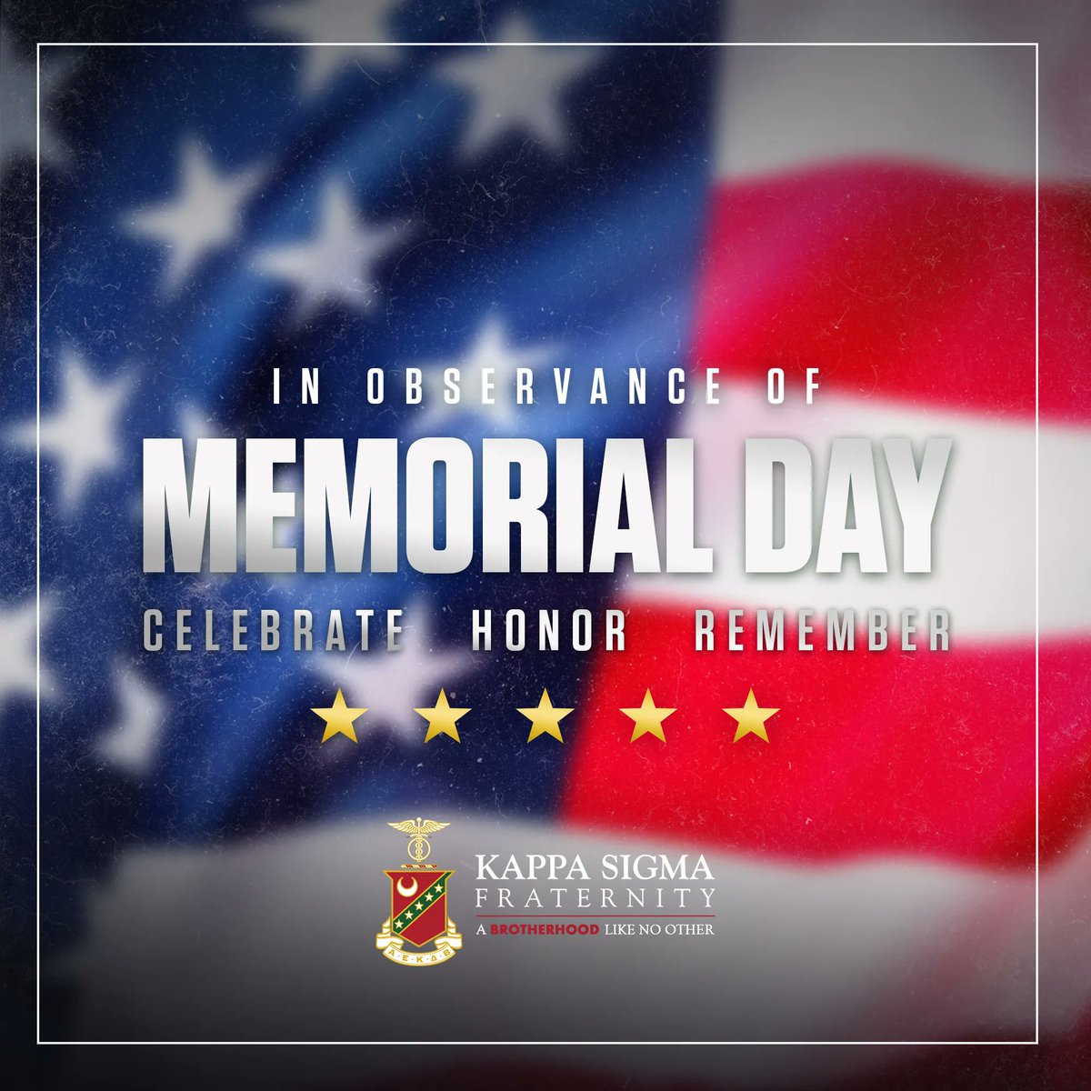 Today we pause to honor every American that has made the ultimate sacrifice in defense of this great land. May their sacrifice never be forgotten.