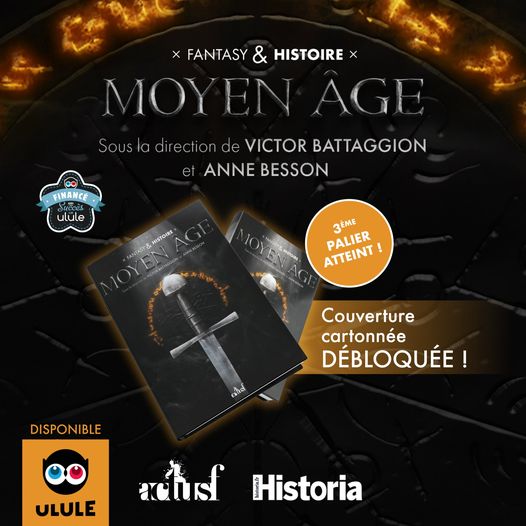 Editions_ActuSF's tweet image. Un point d’étape dans notre quête : presque les 300 % !
Cela fait six jours que la campagne Fantasy &amp;amp; Moyen Âge a été lancée, et le moins qu’on puisse dire, c’est que nous sommes extrêmement reconnaissants. Merci pour votre énergie, vos commentaires, vos partages !