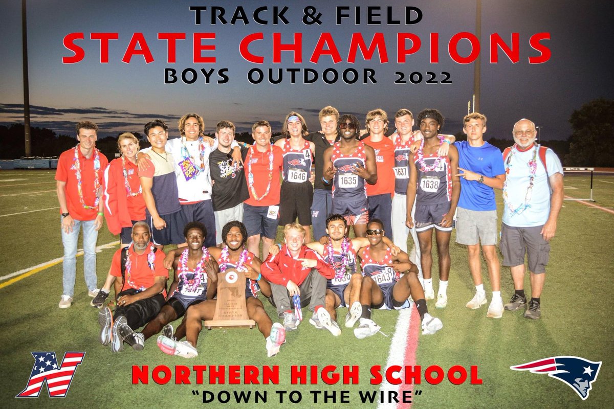 JordanTuck05's tweet photo. It’s still hard to believe that we did it! @MPSSAA_Org  3A STATE CHAMPIONS!! Down to the last race - our 4x400 and we set a new school record and iced the championship! Proud to be part of this team! #statechamps #northern #relays #team #family #fourbyfour #ringseason #sophomore https://t.co/VrwjuMAAHX
