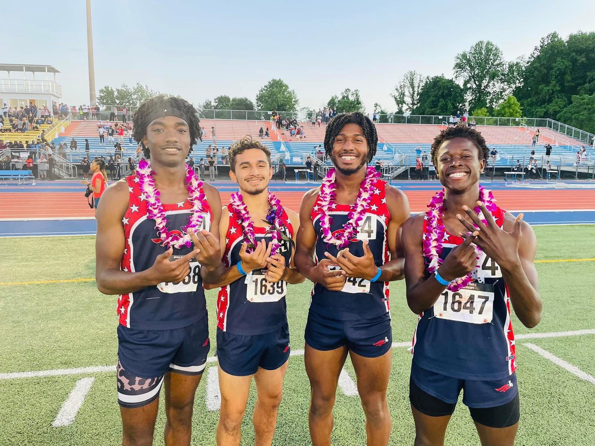 JordanTuck05's tweet photo. It’s still hard to believe that we did it! @MPSSAA_Org  3A STATE CHAMPIONS!! Down to the last race - our 4x400 and we set a new school record and iced the championship! Proud to be part of this team! #statechamps #northern #relays #team #family #fourbyfour #ringseason #sophomore https://t.co/VrwjuMAAHX