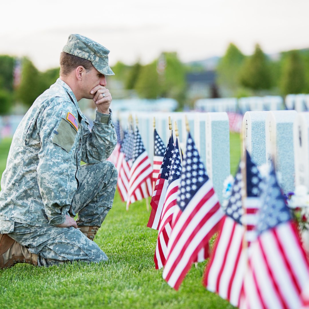 Land of the free, because of the brave. 🦅 This Memorial Day, we remember the men and women who courageously gave their lives in service to our country. We salute these brave heroes and will forever honor their legacy. 🇺🇸