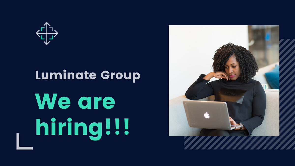 IN CASE YOU MISSED IT
#JobOpportunities 
@luminategroup is hiring staff for different positions in México, UK, Indonesia, Kenya, and Brazil. 

More information in this 🧵