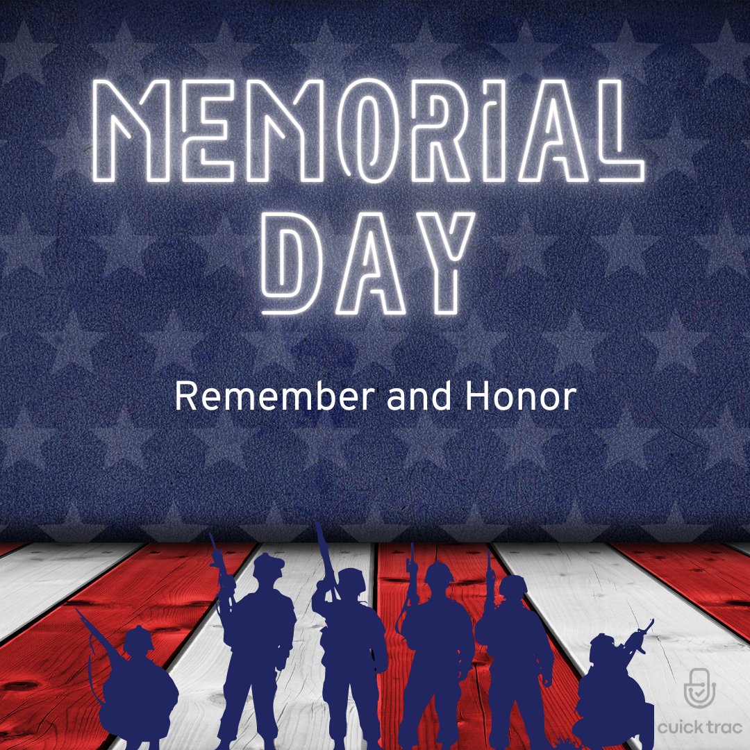 Remember and honor those who paid the ultimate sacrifice, for without them, we don't have our freedom. #MemorialDay