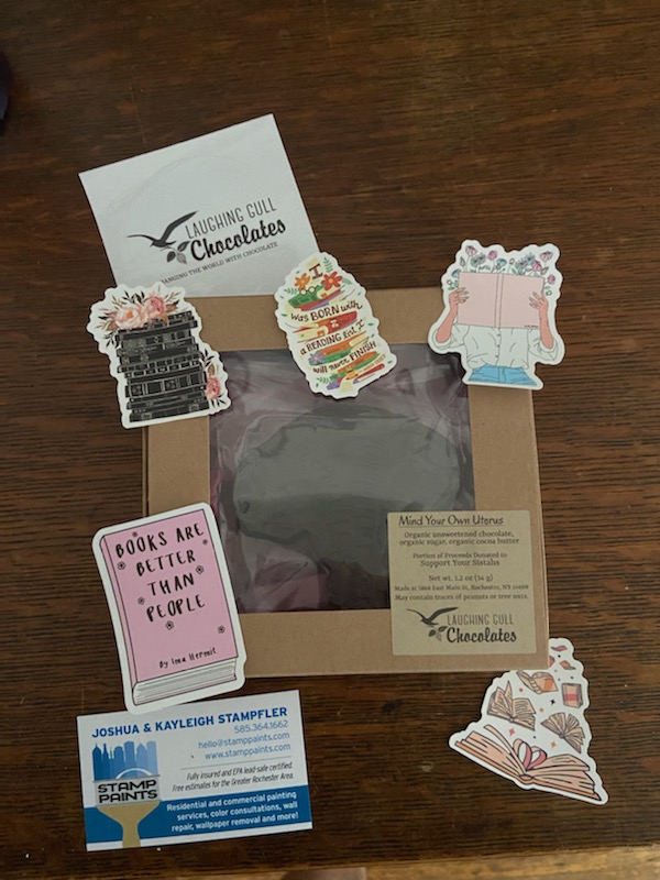 🚨 Our #MemorialDay2022 Gift Drop is Live! 🚨

Head over to the <a href="/stamppaints/">Stamp Paints</a> Little Free Library on Wilsonia Road Rochester for your chance to pick up one of two bundles of goodies that includes a $15 GC to <a href="/laughinggullcho/">Laughing Gull</a>!