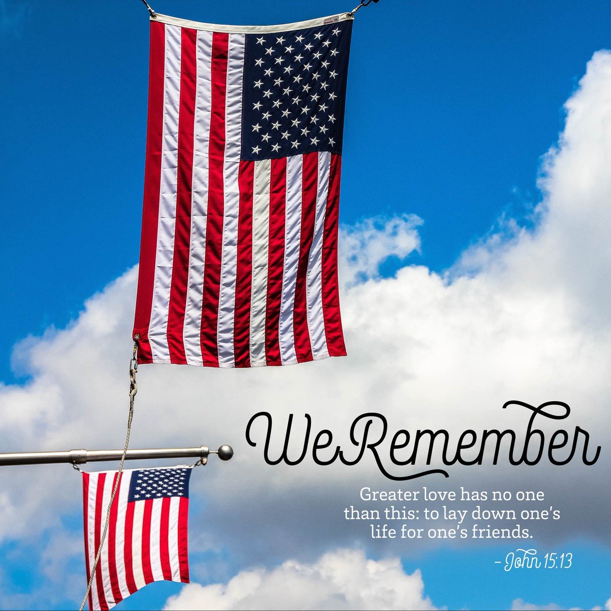 Today we salute, remember &amp; honor the brave men and women who gave the ultimate sacrifice for our freedom. 🇺🇸 

#MemorialDay
