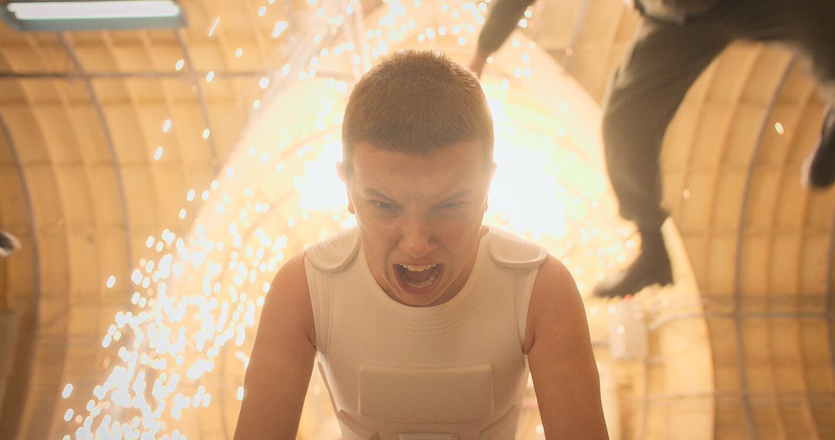 cinebreakfr's tweet photo. Les épisodes de la saison 4 de Stranger Things "Cher Billy" et "Le massacre du laboratoire d’Hawkins" sont devenus les épisodes les mieux notés de la série sur IMDb. Ils mettent en avant la performance de Sadie Sink et Millie Bobby Brown. https://t.co/5oWksw8sLy