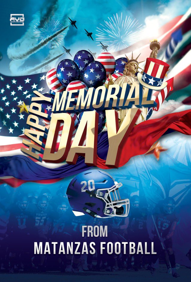 MHSPirateFB's tweet photo. As we enjoy our Memorial Day, we need to remember this is the day that’s set aside to honor those who served and died with gratitude and pride. They gave the ultimate sacrifice for our country and for our freedom. We are thinking of those and their families today #GaveEverything https://t.co/f0yQBhDaOt