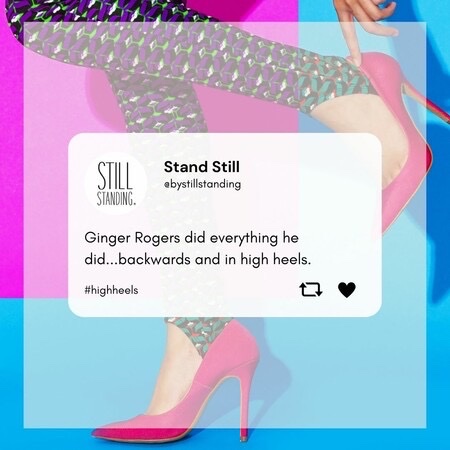 byStillStanding's tweet photo. Don’t let anyone overlook your skills. 💃👠

Happy Monday to everyone who feels like they’re tackling the week backwards and in heels–we got your back (and your feet).

Let us know if you need a secret weapon to keep you going! https://t.co/KUkQGmzh9Y