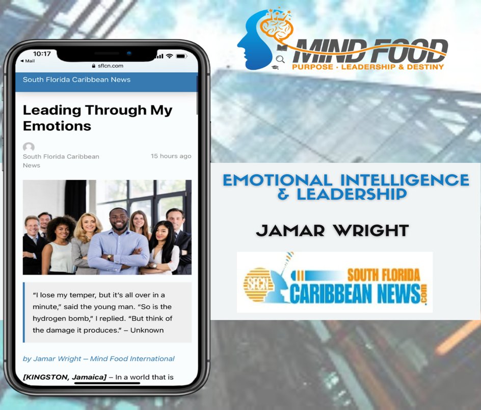 MindFood1's tweet photo. For leaders to succeed in this new global climate, where the world is literally shrinking at an alarming rate, leaders will now have to deal with diversified culture and different personalities. Leaders must be emotionally intelligent

Read article  https://t.co/wufj8ni6Ow https://t.co/G0vHy6gv7E