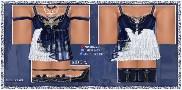 michikaari's tweet photo. 『🌌』LOLITA DRESS COMMISSION 
— designing this was sm fun. love this 

•  (dress) https://t.co/qyXganA1JQ…
•  (sleeves) https://t.co/CufMEh0tRL…

—  tags:
#Roblox #RobloxDesigner #robloxart #RTC #rtcdesigner #Robloxdesign #robloxclothing #RobloxDev #RobloxUGC [repost] https://t.co/PT6a630Vay