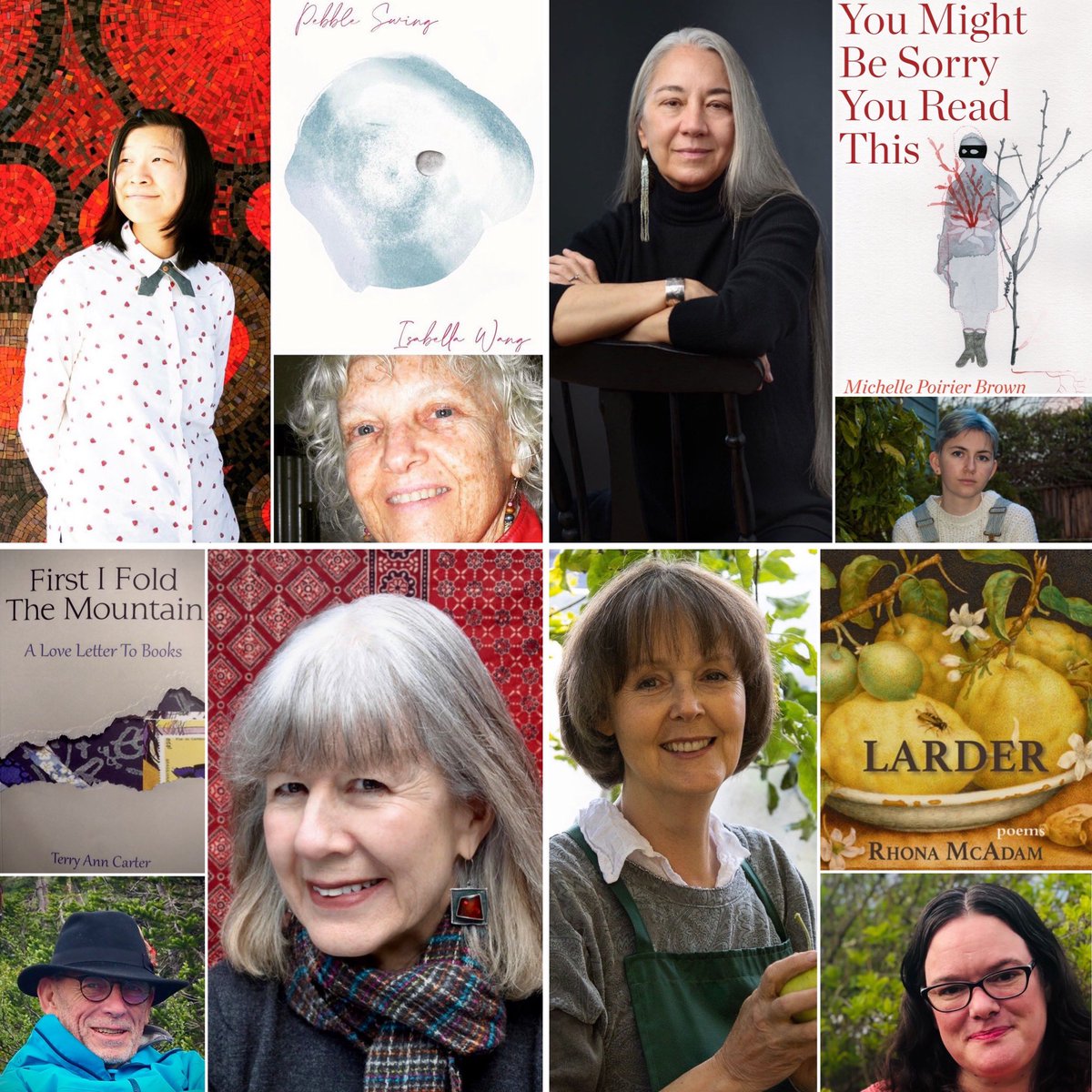 🙋‍♀️Friday Night Poetry - May🙋‍♀️

What a month of Fridays it’s been!

Remember that you can revisit most of our Friday Night Poetry readings by visiting Planet Earth Poetry’s YouTube Channel.

Poets sharing their storied voices.

We are grateful.🌷

#planetearthpoetry #MaySummary