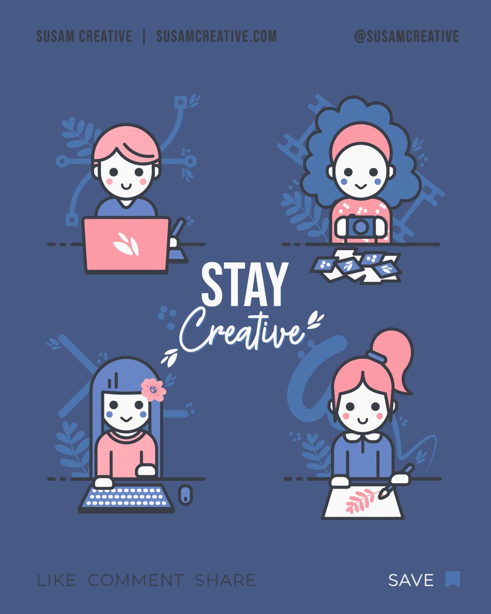 susamcreative's tweet photo. National Creativity Day is here ๐ Today, we celebrate all of the #creativity that has been happening in our lives, and we want you to celebrate yours. Let's get creative, explore our creativity and have fun doing it ๐๐บ
#creativityday #creativelife #creativityiscontagious https://t.co/52eHstrhHS