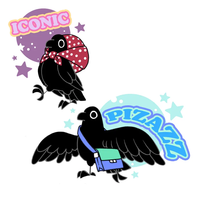New Crow Time (1/2) 🎀👛👜🎒 