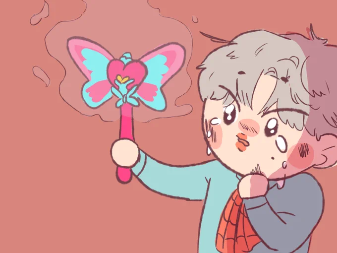 Spiderminki got his new power 
.
#ateez #ateezfanart #mingi #에이티즈 #에이티즈팬아트 #민기 