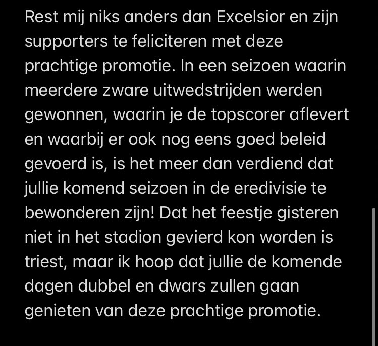 Er moet mij even iets van het hart…😥 #adoexc <a href="/ADODenHaag/">ADO Den Haag</a> <a href="/excelsiorrdam/">Excelsior Rotterdam</a>